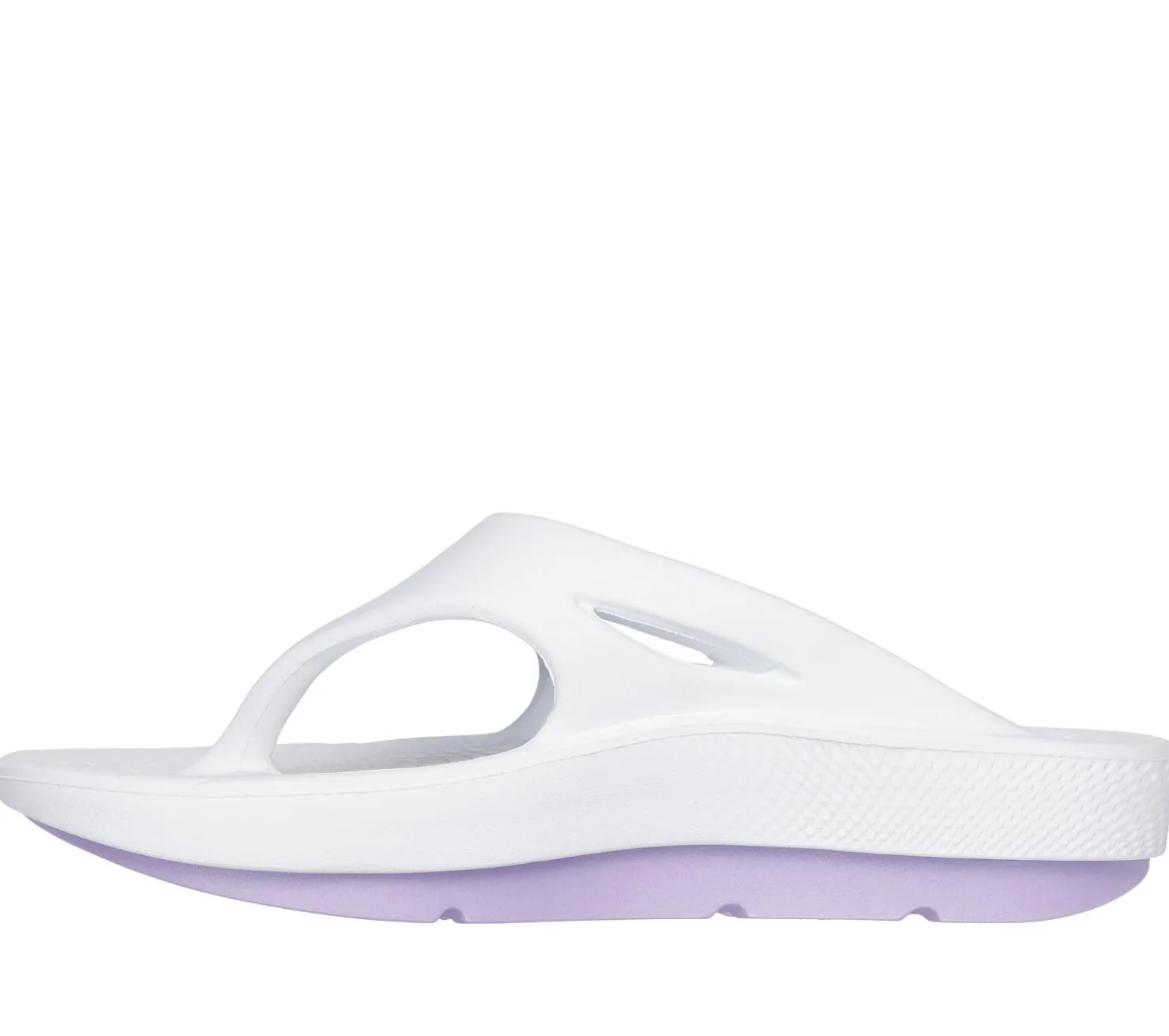 Sandals<SKECHERS GO RECOVER Refresh - Contend WHITE / LAVENDER