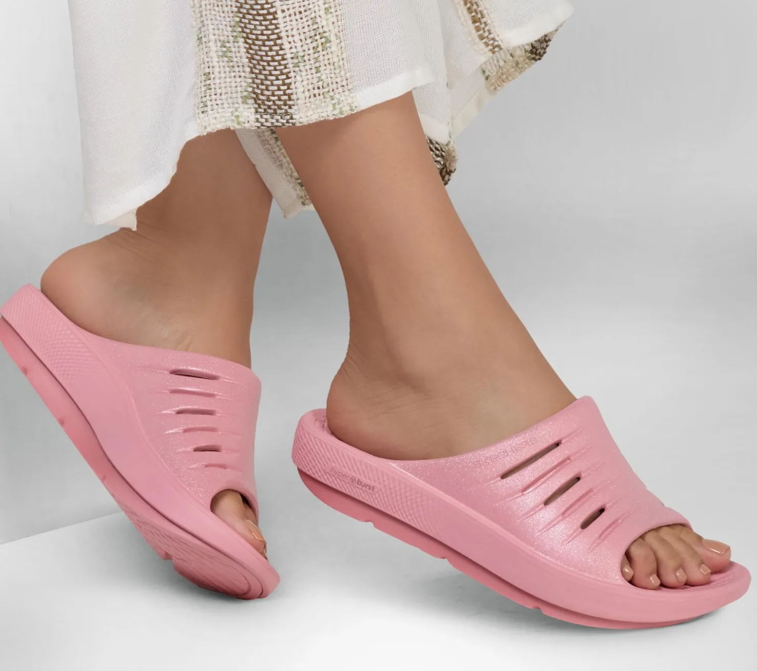 Sandals<SKECHERS GO RECOVER Refresh - Glam Up ROSE