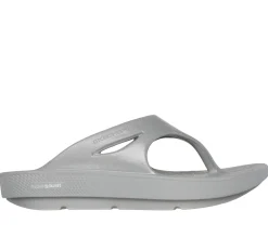 Sandals<SKECHERS GO RECOVER Refresh - Glitzy GRAY