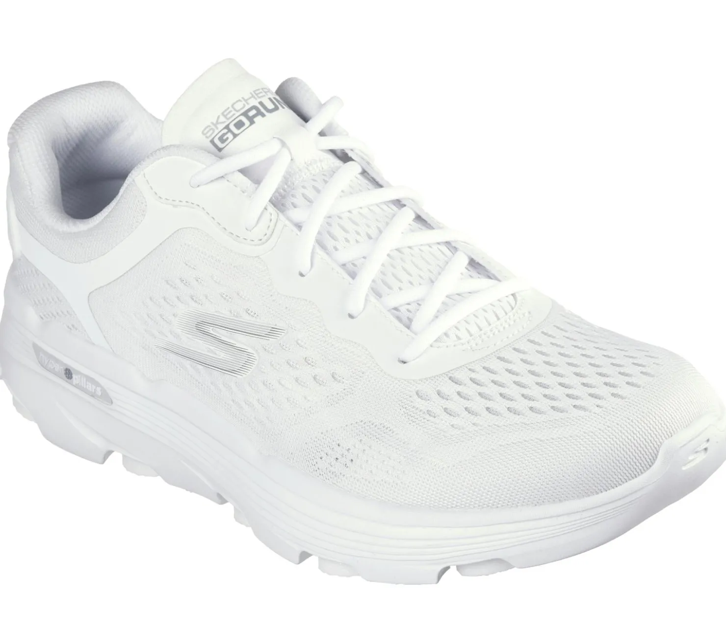 Lace Up|Athletic Sneakers<SKECHERS GO RUN 7.0 WHITE