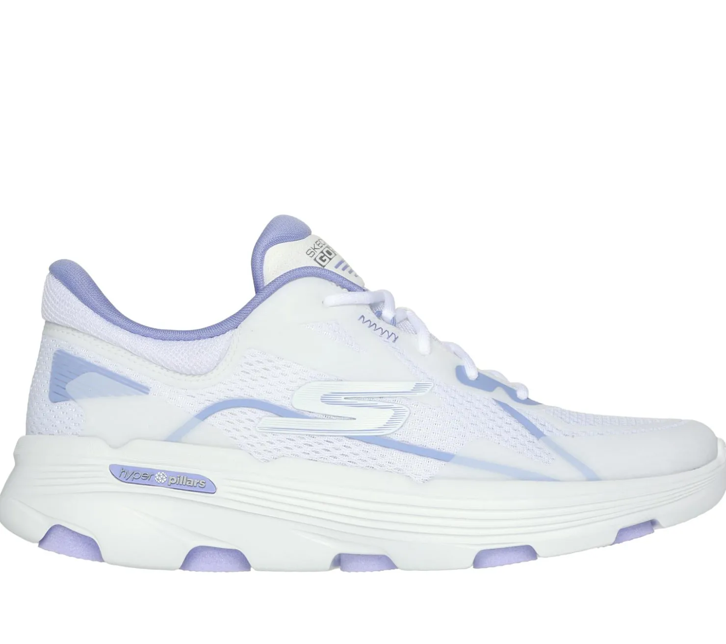 Lace Up|Athletic Sneakers<SKECHERS GO RUN 7.0 - Interval WHITE / LAVENDER