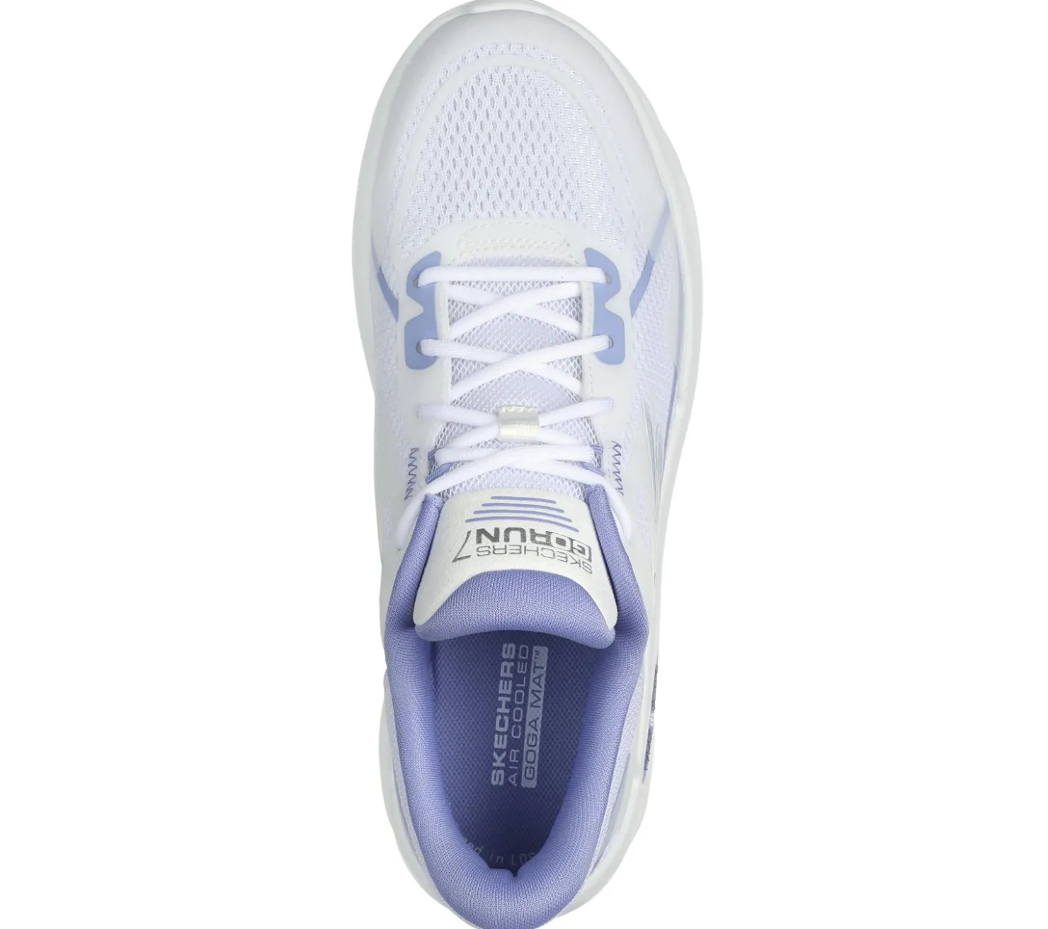 Lace Up|Athletic Sneakers<SKECHERS GO RUN 7.0 - Interval WHITE / LAVENDER