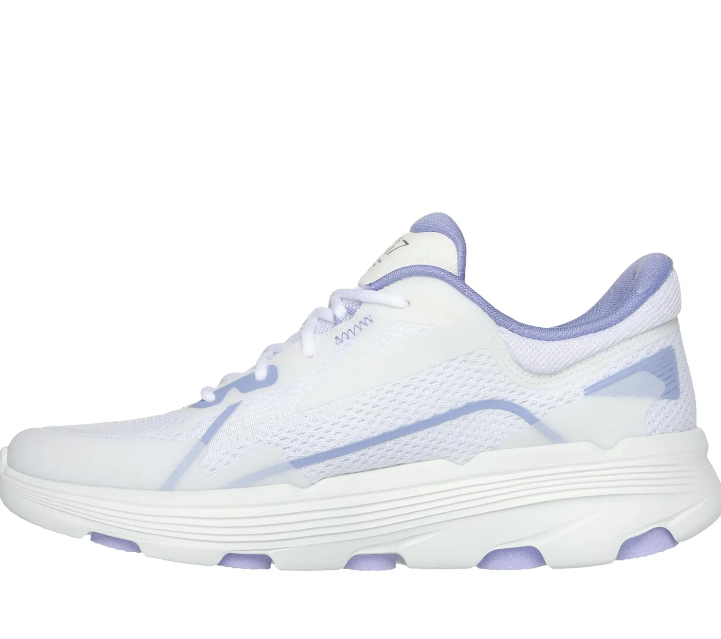 Lace Up|Athletic Sneakers<SKECHERS GO RUN 7.0 - Interval WHITE / LAVENDER