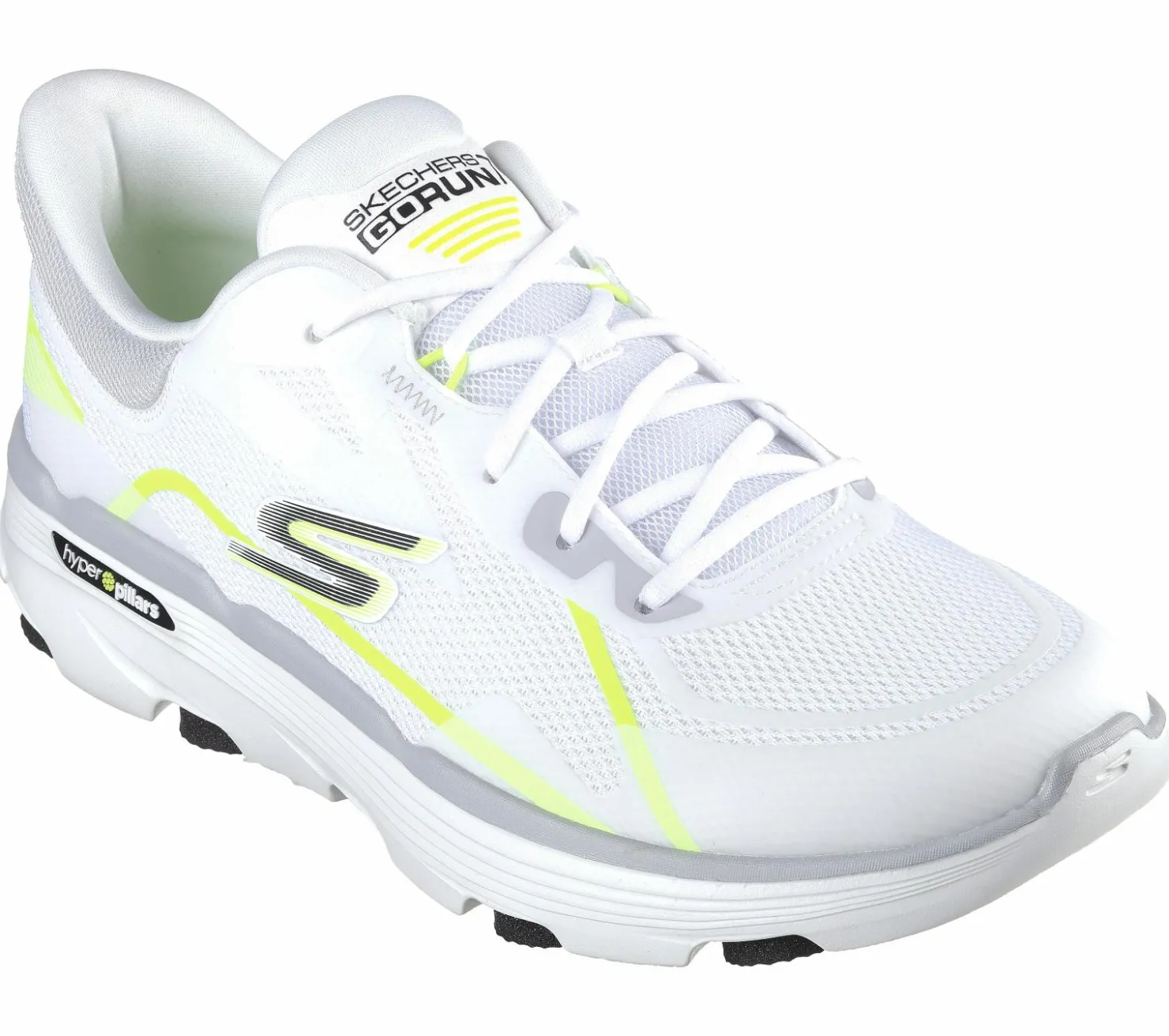 Lace Up|Athletic Sneakers<SKECHERS GO RUN 7.0 - Interval WHITE / GRAY