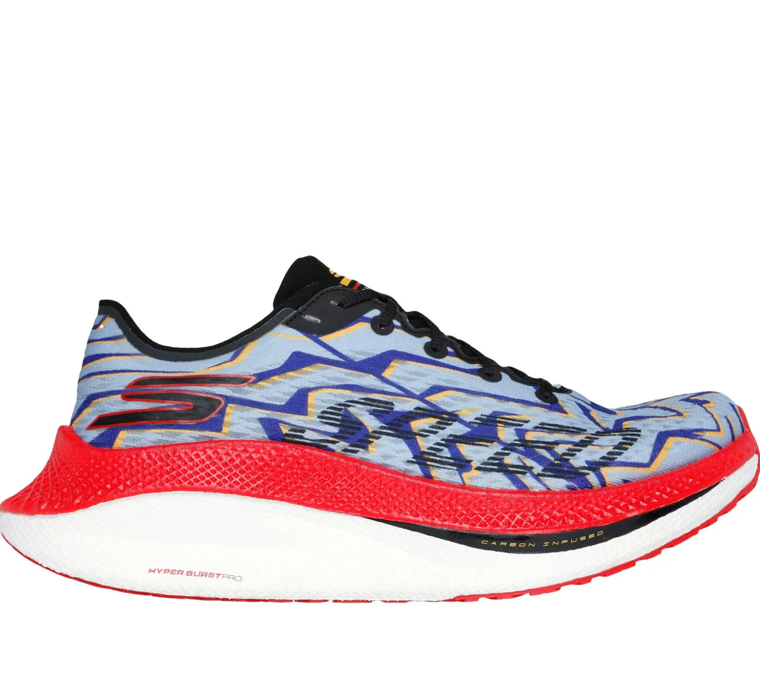 Lace Up|Athletic Sneakers<SKECHERS GO RUN Alpha Tempo BLUE / RED