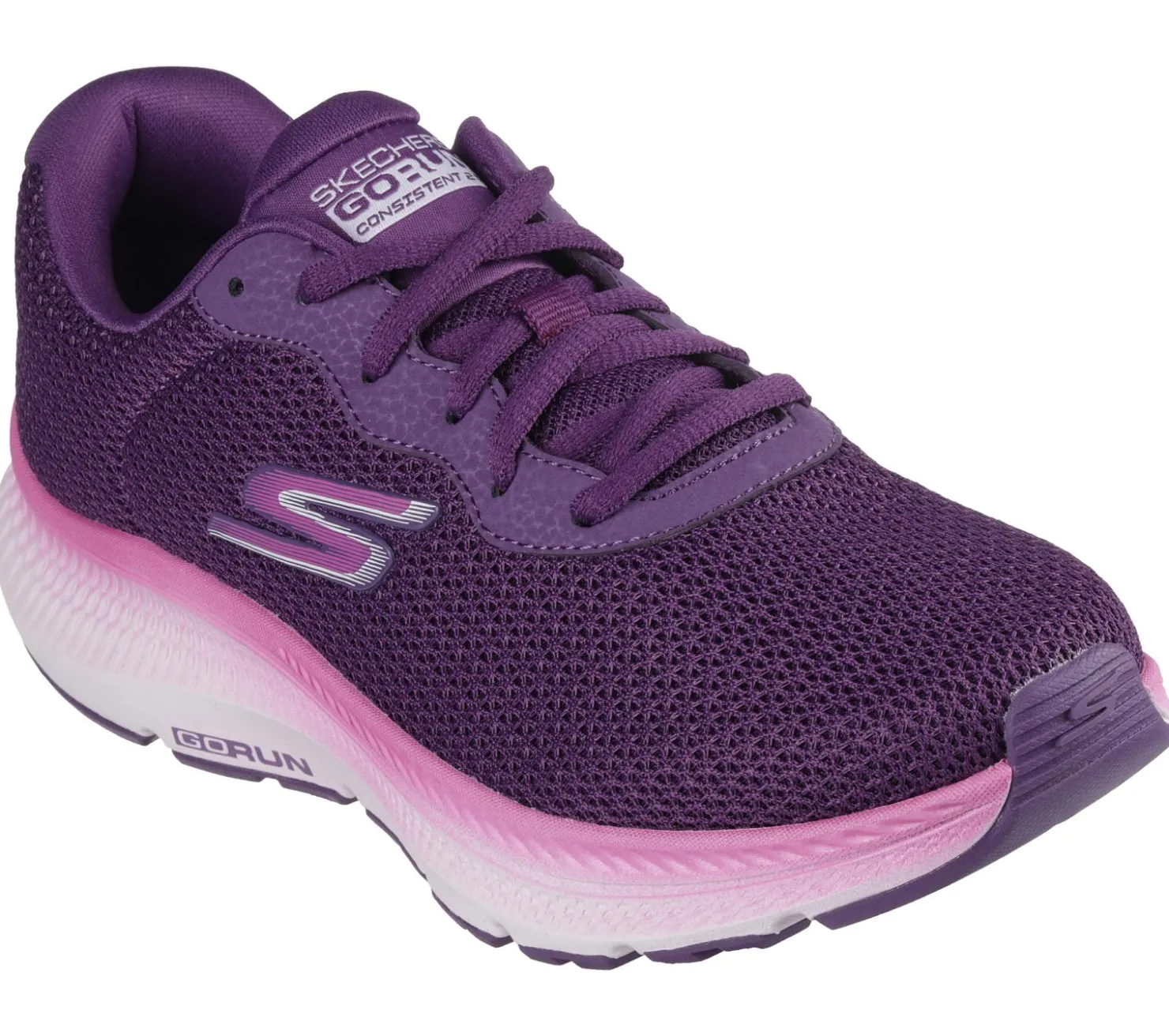 Lace Up|Athletic Sneakers<SKECHERS GO RUN Consistent 2.0 - Fast Pace PLUM