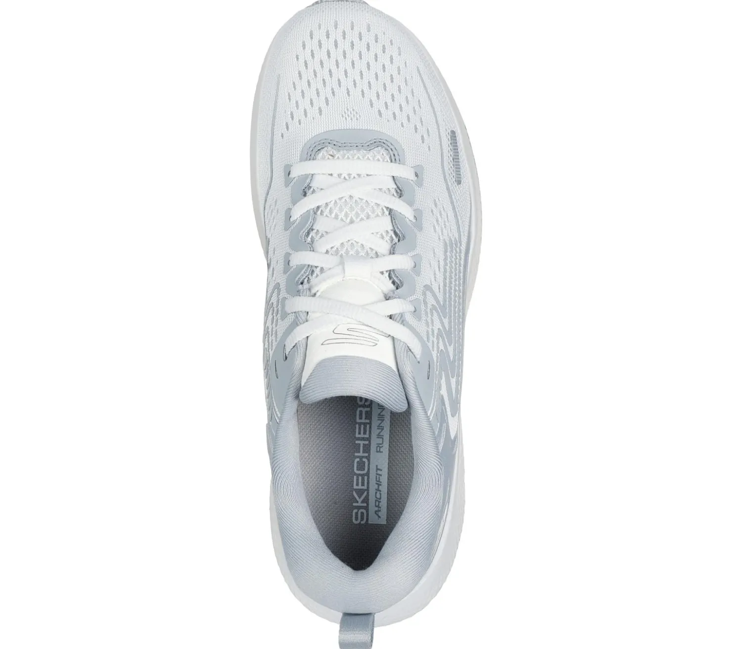 Lace Up|Athletic Sneakers<SKECHERS GO RUN MaxRoad 6 WHITE / GRAY