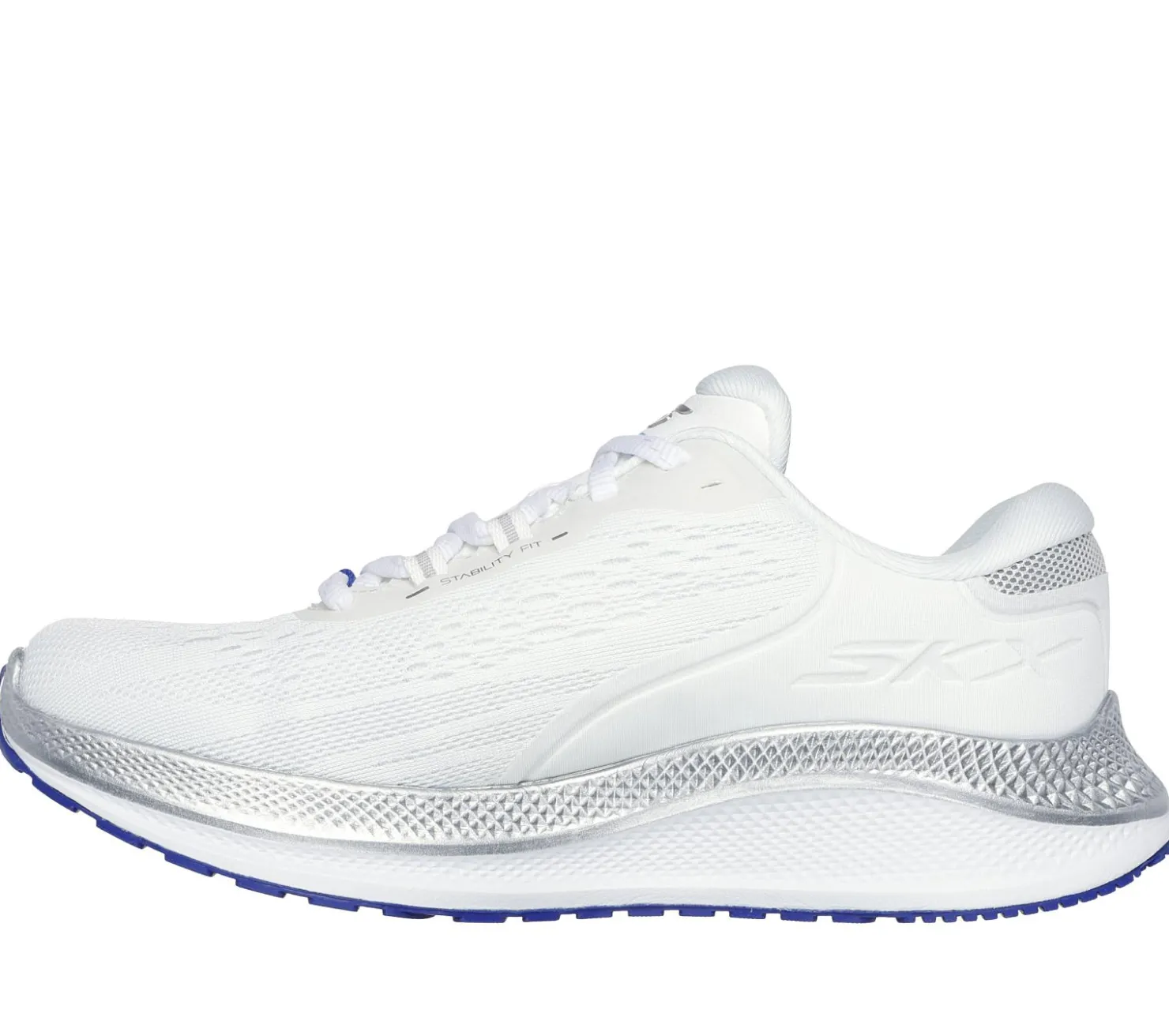 Lace Up|Athletic Sneakers<SKECHERS GO RUN Persistence 2 WHITE / SILVER