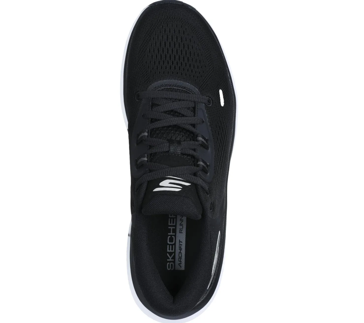 Lace Up|Athletic Sneakers<SKECHERS GO RUN Pure 4 Arch Fit BLACK / WHITE