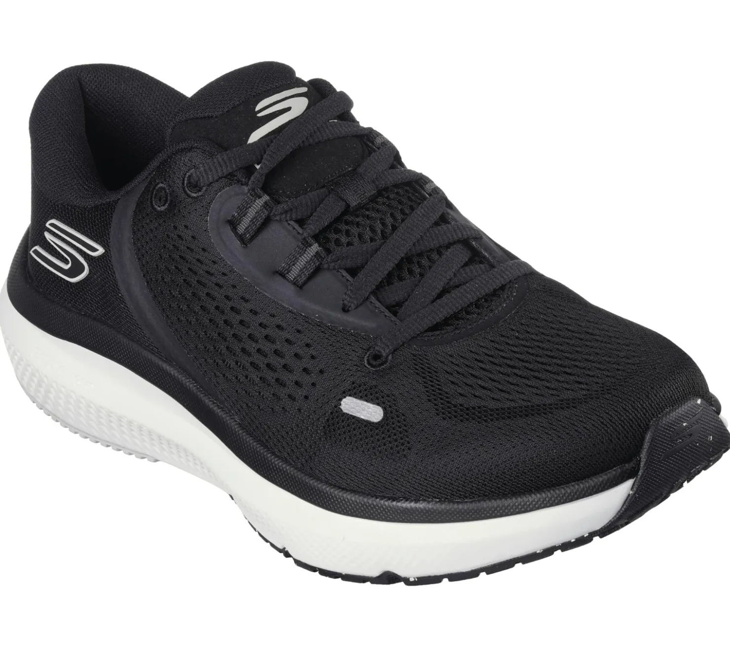 Lace Up|Athletic Sneakers<SKECHERS GO RUN Pure 4 Arch Fit BLACK / WHITE