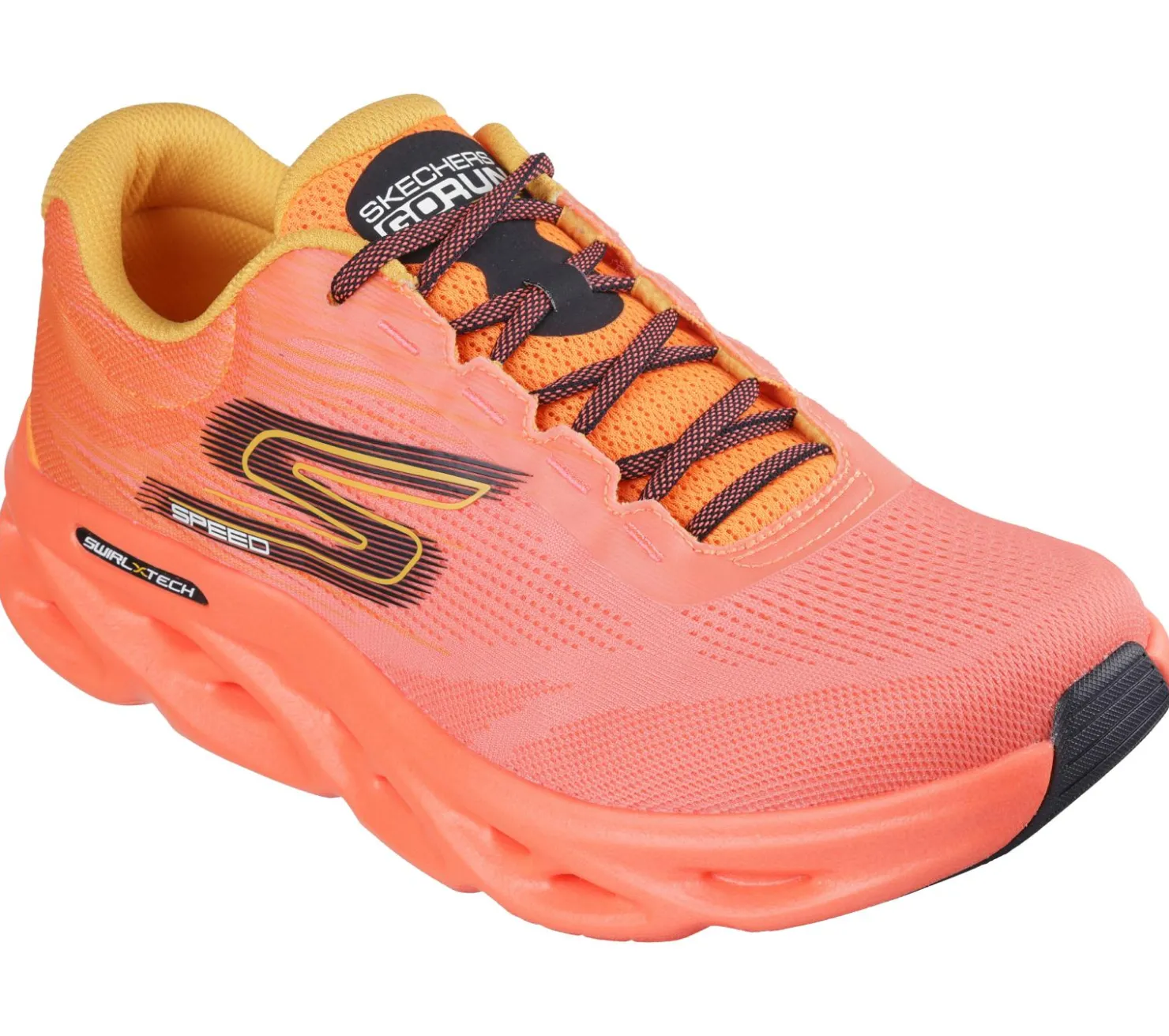 Lace Up|Athletic Sneakers<SKECHERS GO RUN Swirl Tech Speed - Rapid Motion CORAL