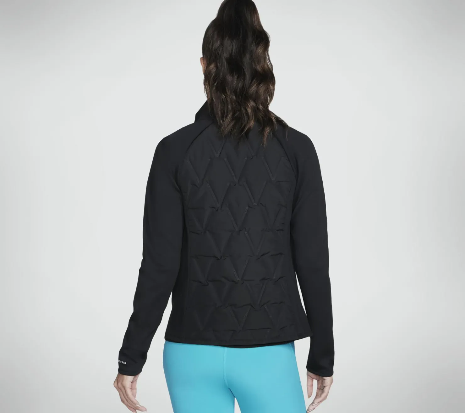Tops|Tops<SKECHERS GO SHIELD Hybrid Performance Jacket BLACK