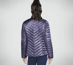 Tops|Tops<SKECHERS GO SHIELD Shine Jacket PURPLE / CHARCOAL