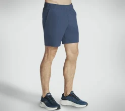 Bottoms|Bottoms<SKECHERS GO STRETCH Ultra 7 Inch Short CHARCOAL / NAVY