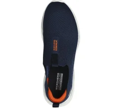 Slip-Ons|Athletic Sneakers<SKECHERS GO WALK 7 NAVY / ORANGE