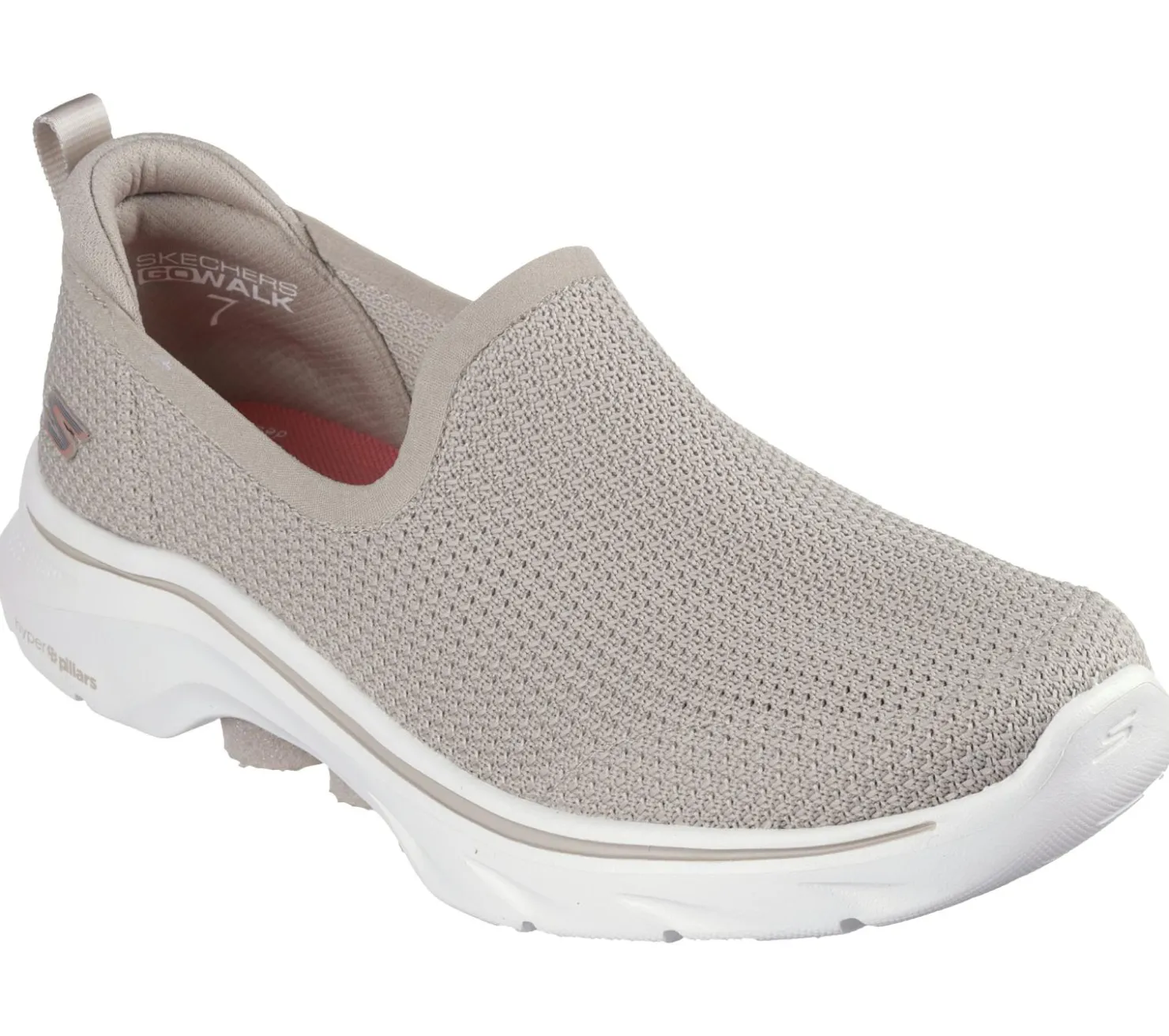 Slip-Ons|Casual Sneakers<SKECHERS GO WALK 7 - Ivy TAUPE