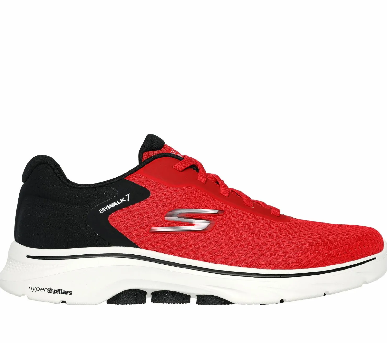 Slip-Ons|Athletic Sneakers<SKECHERS GO WALK 7 - The Construct RED / BLACK