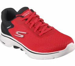 Slip-Ons|Athletic Sneakers<SKECHERS GO WALK 7 - The Construct RED / BLACK