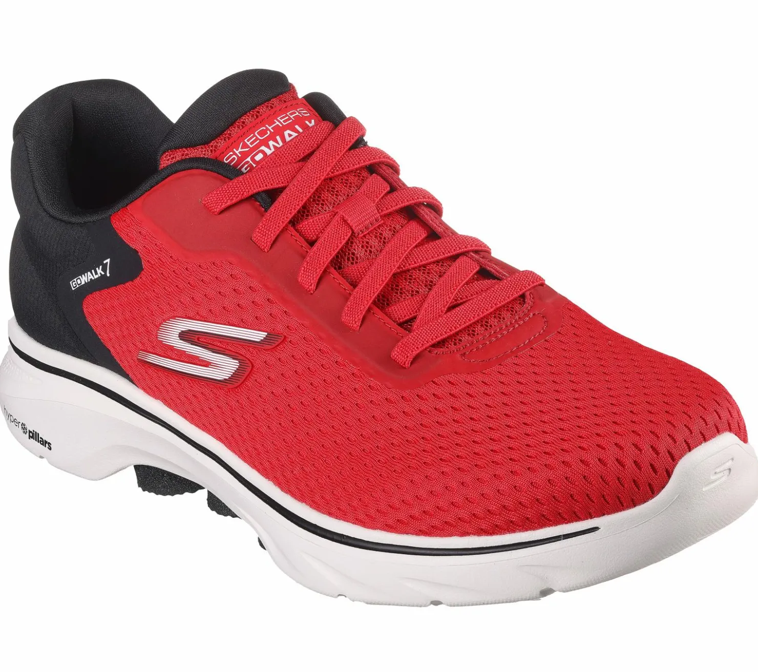 Slip-Ons|Athletic Sneakers<SKECHERS GO WALK 7 - The Construct RED / BLACK