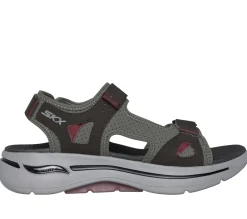 Sandals<SKECHERS GO WALK Arch Fit - Mission II OLIVE