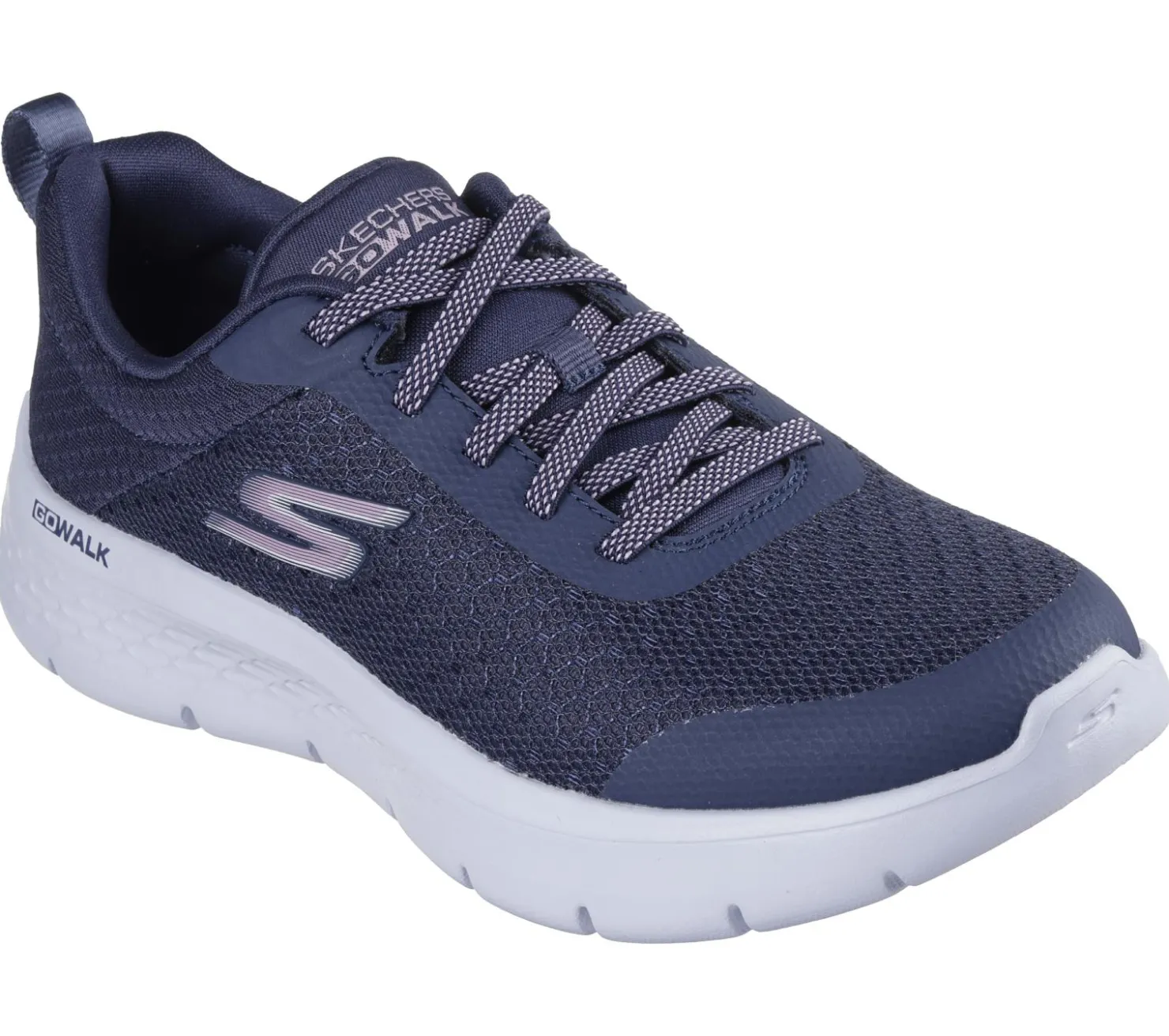 Slip-Ons<SKECHERS GO WALK Flex - Zada NAVY / LAVENDER