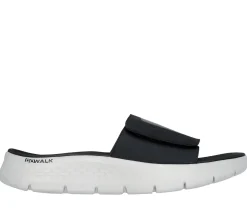 Sandals<SKECHERS GO WALK Flex Sandal - Sandbar BLACK