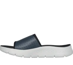 Sandals<SKECHERS GO WALK Flex Sandal - Sandbar BLACK