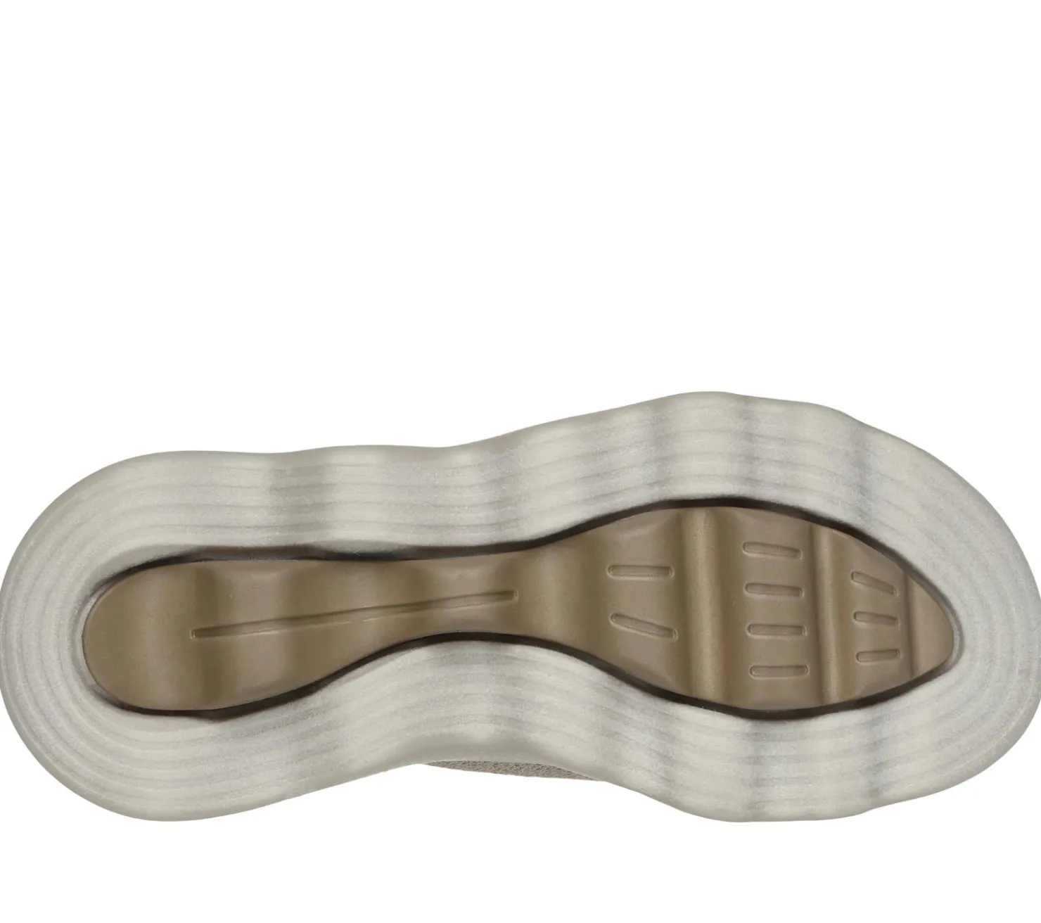 Sandals<SKECHERS GO WALK Massage Fit - Vogue TAUPE