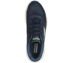 Lace Up|Athletic Sneakers<SKECHERS GO WALK Max Walker - Augustus NAVY / LIME