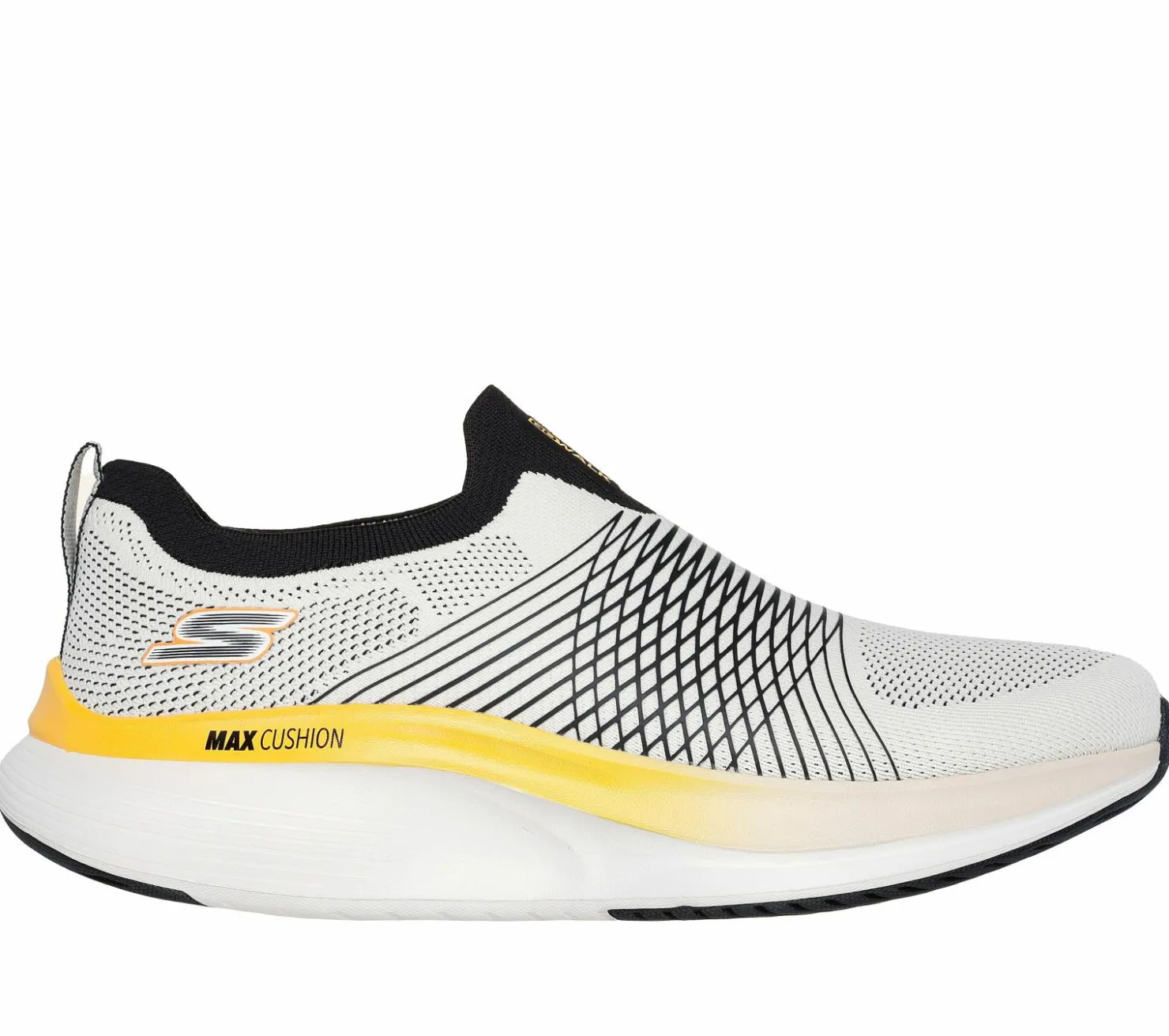Slip-Ons|Athletic Sneakers<SKECHERS GO WALK Max Walker - Constantine OFF WHITE