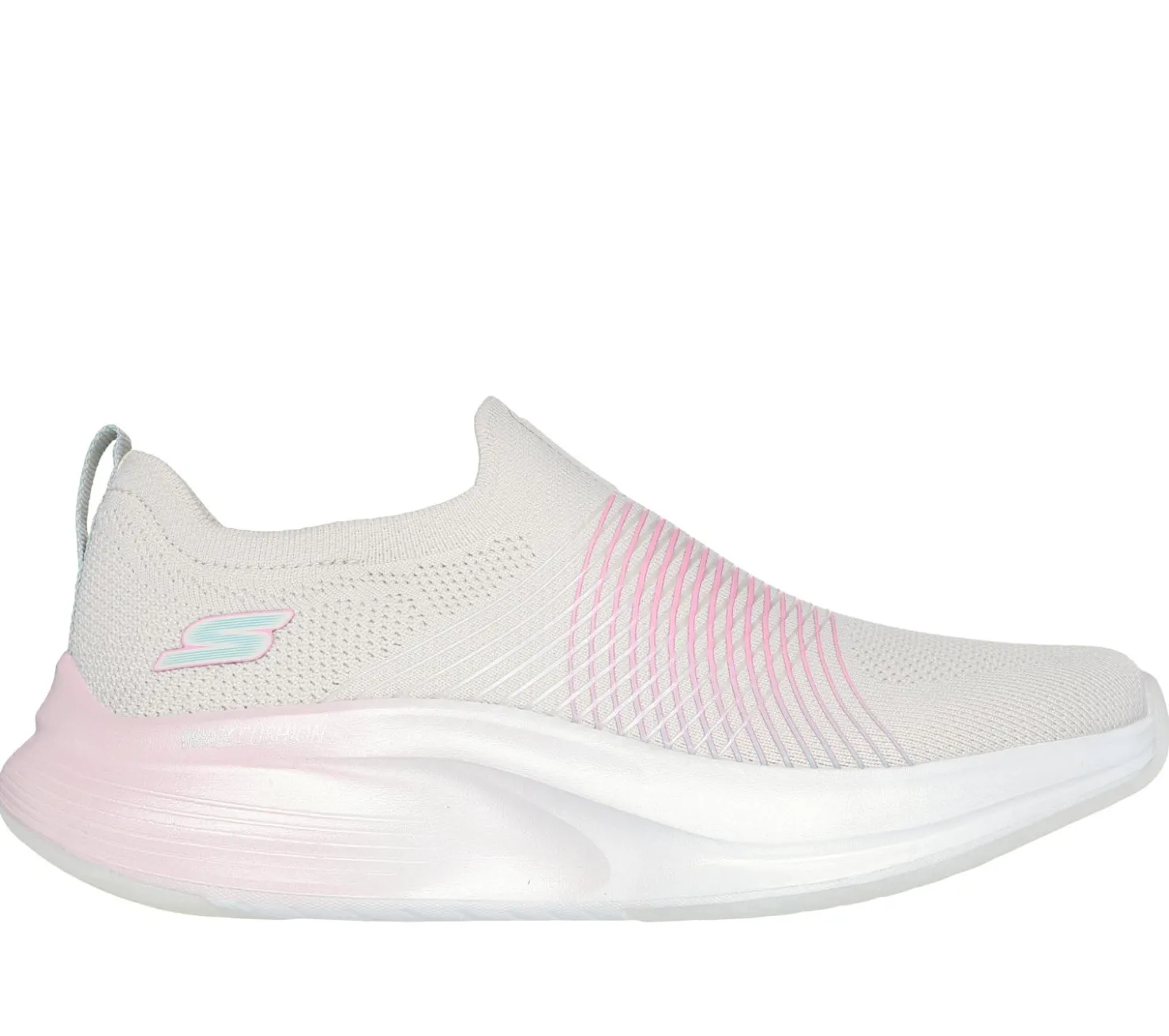 Slip-Ons|Athletic Sneakers<SKECHERS GO WALK Max Walker - Sally NATURAL / PINK
