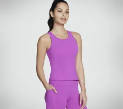 Tops|Tops<SKECHERS GO WALK Shelf Bra Tank VIOLET