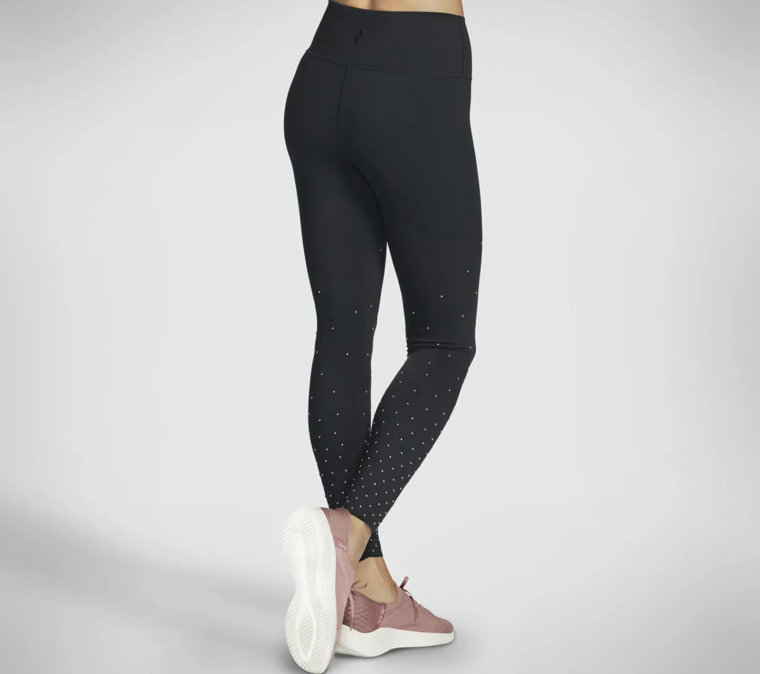 Bottoms|Bottoms<SKECHERS GO WALK Shine FL HW Legging BLACK