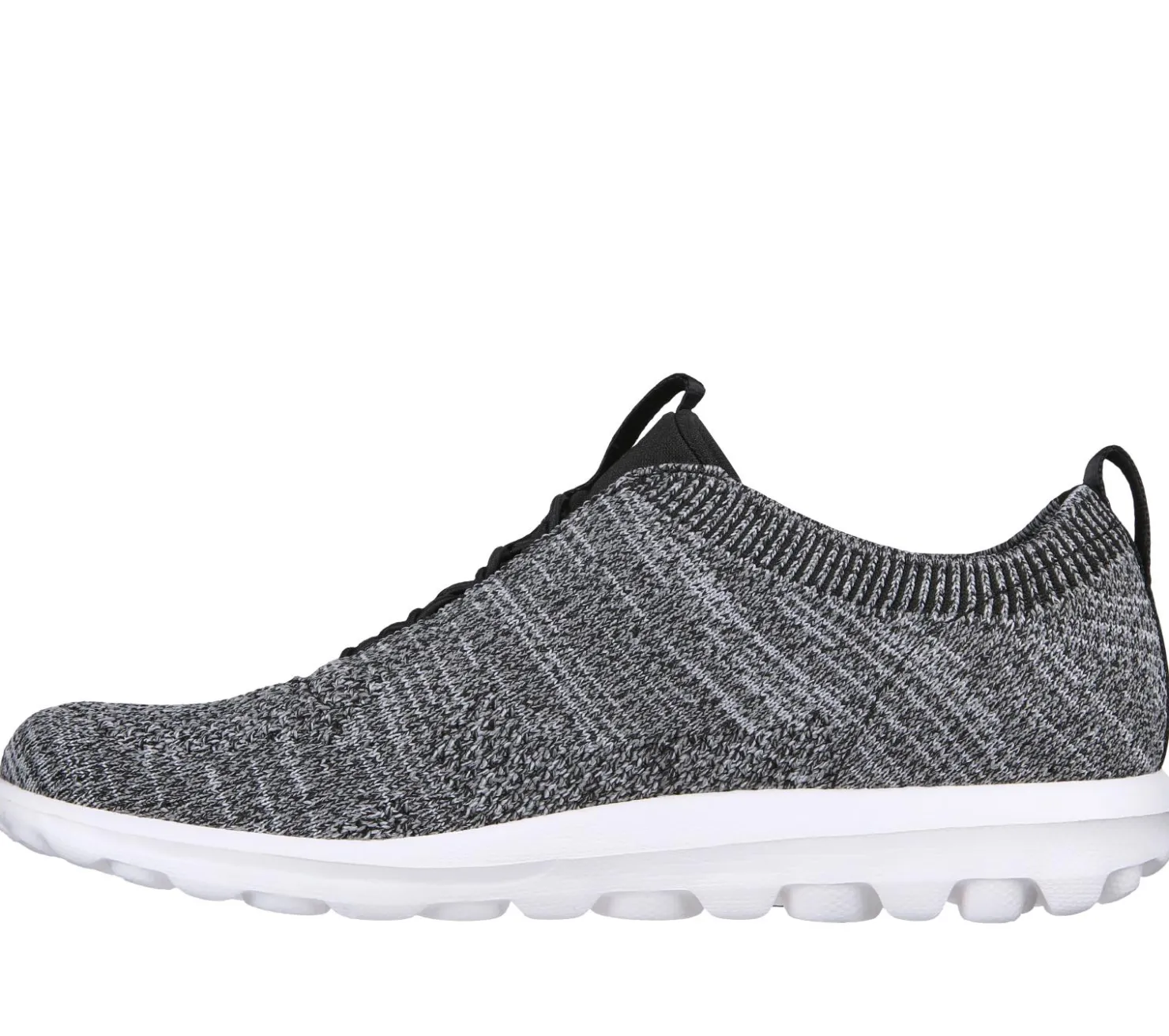 Slip-Ons|Casual Sneakers<SKECHERS GO WALK Travel - Radiant Moon BLACK / WHITE