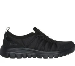 Slip-Ons|Casual Sneakers<SKECHERS Graceful - Soft Soul BLACK