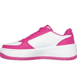 Lace Up|Casual Sneakers<SKECHERS Grand 92 - Steady Winning WHITE / HOT PINK