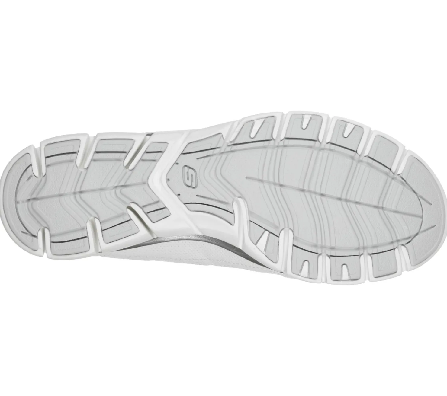 Slip-Ons<SKECHERS Gratis - Strolling WHITE / SILVER