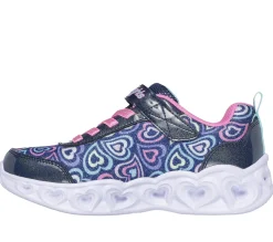 Light-Up|Athletic Shoes & Sneakers<SKECHERS Heart Lights - Boogie Love NAVY / MULTI