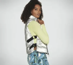 Tops|Tops<SKECHERS Hypershine Vest SILVER