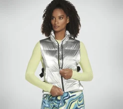 Tops|Tops<SKECHERS Hypershine Vest SILVER
