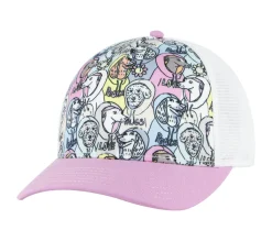 Hats|Accessories<SKECHERS IN THE HOOD TRUCKER BLUE / PINK