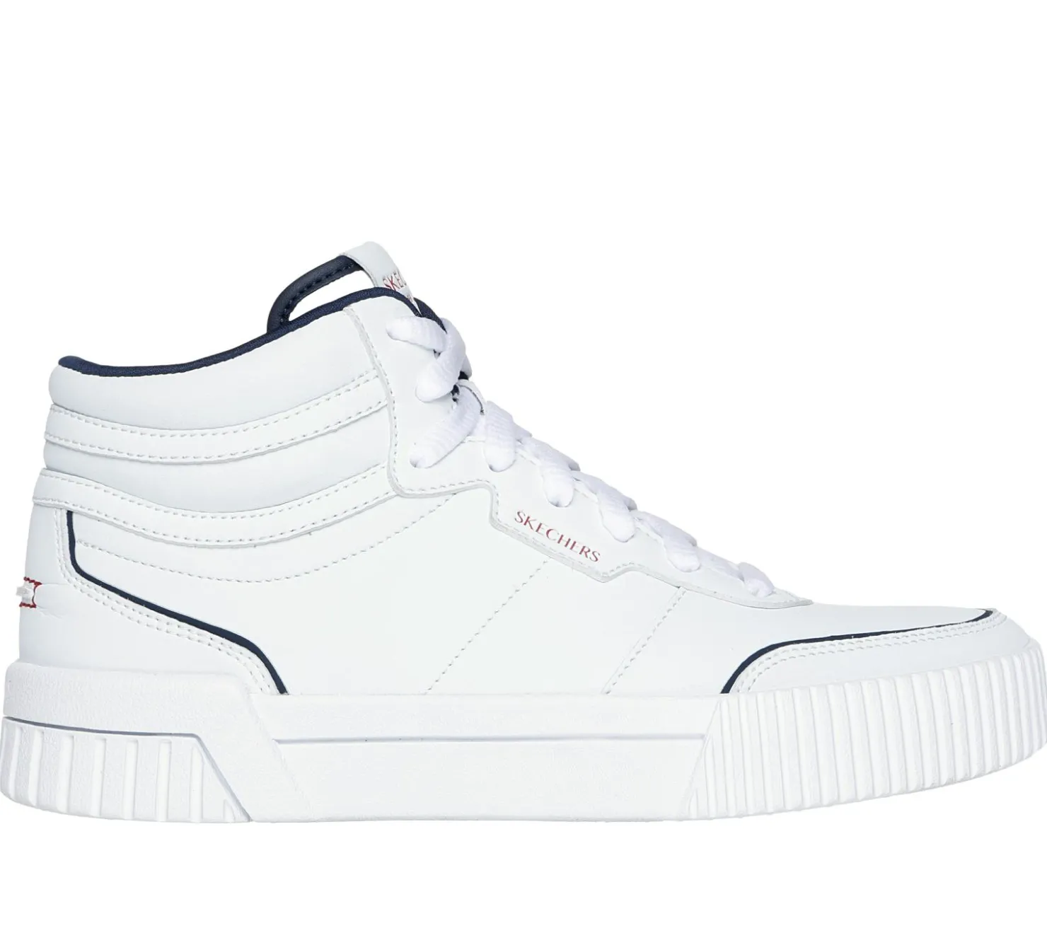 Lace Up|Casual Sneakers<SKECHERS Jade - High Reward WHITE / NAVY