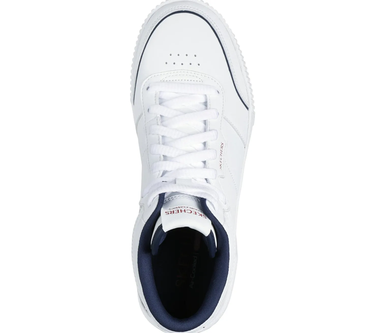 Lace Up|Casual Sneakers<SKECHERS Jade - High Reward WHITE / NAVY