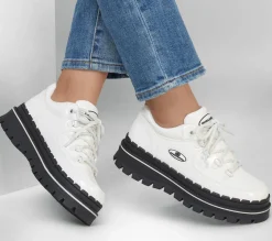 Lace Up|Boots<SKECHERS Jammers - Cool Block WHITE / BLACK