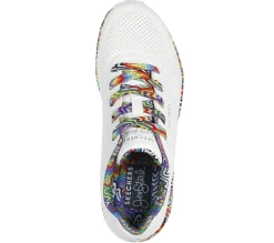 Casual Sneakers|Athletic Sneakers<SKECHERS Jen Stark: Uno - Mini Drip WHITE / MULTI