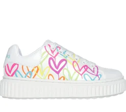 Lace Ups|Athletic Shoes & Sneakers<SKECHERS JGoldcrown: Hi Ridge WHITE / MULTI