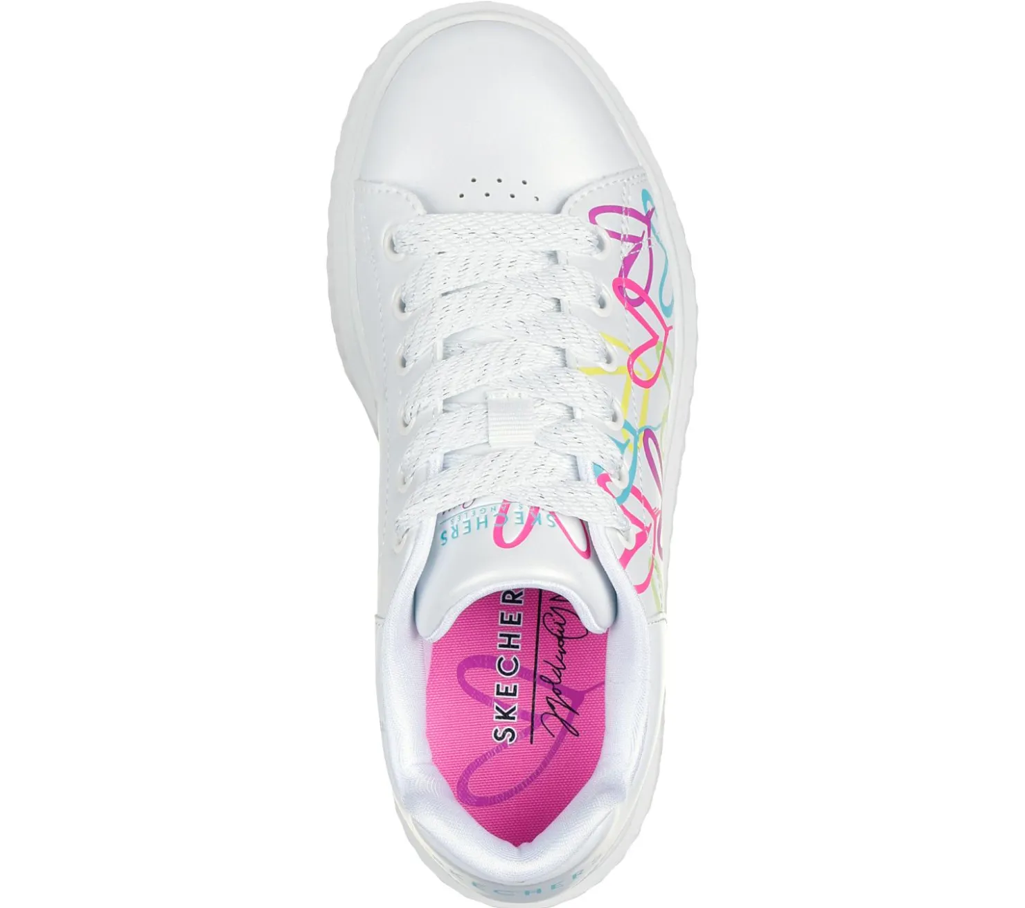 Lace Ups|Athletic Shoes & Sneakers<SKECHERS JGoldcrown: Hi Ridge WHITE / MULTI