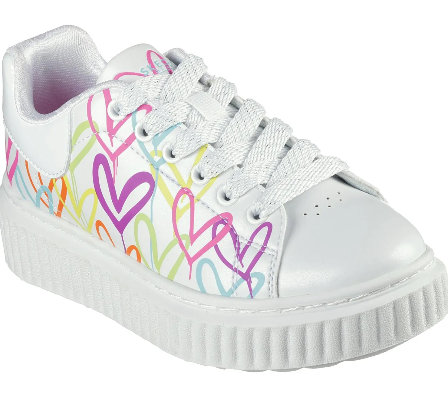 Lace Ups|Athletic Shoes & Sneakers<SKECHERS JGoldcrown: Hi Ridge WHITE / MULTI