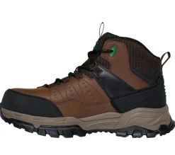 Work & Safety|Lace Up<SKECHERS John Deere: Arch Fit Tarver CT - Iron Forge BROWN