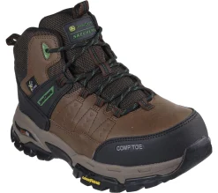 Work & Safety|Lace Up<SKECHERS John Deere: Arch Fit Tarver CT - Iron Forge BROWN